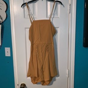 Mustard Yellow Romper